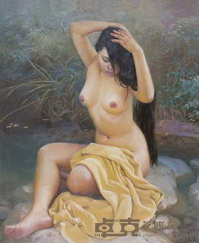 杨波 1990年作 女人体 73×60cm